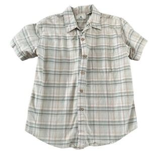Vintage Plaid Buttoned Shirt Size M